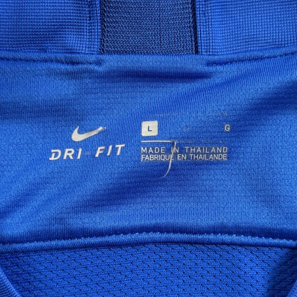 Nike Chelsea FC Dri-FIT Training Jersey Mens Blue Soccer Shirt Short Sleeve